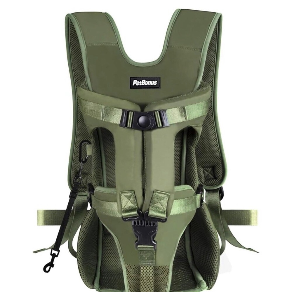 Olive Green Chest Carrier Dig Backpack
Small to Medium Up to 30lbs